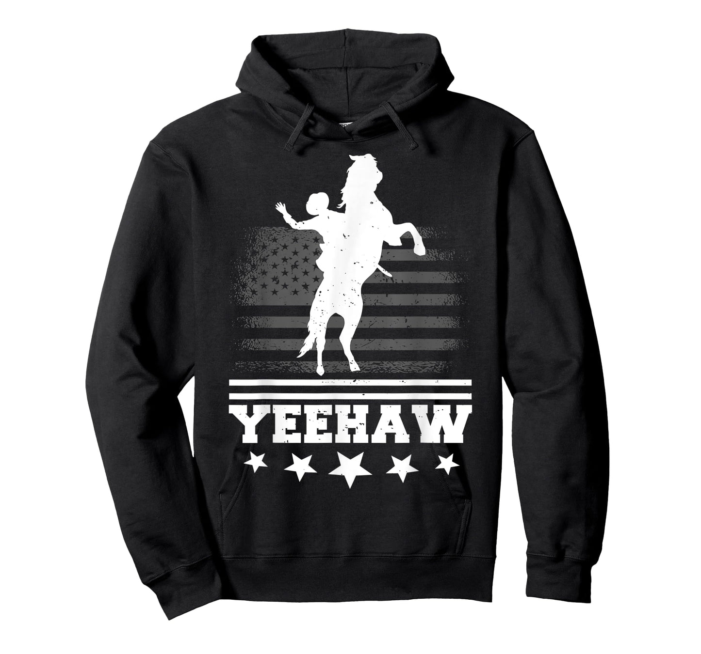Yeehaw Cowboy Rodeo Horse Bull Riding For Men Women Kids T-Shirt