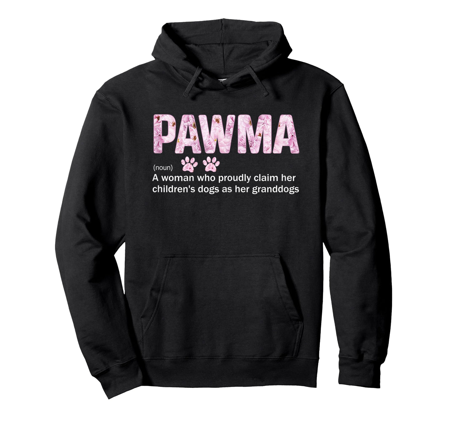 Womens Pawma Definition Like Grandma Only Cooler Flower Lovers Dogs T-Shirt