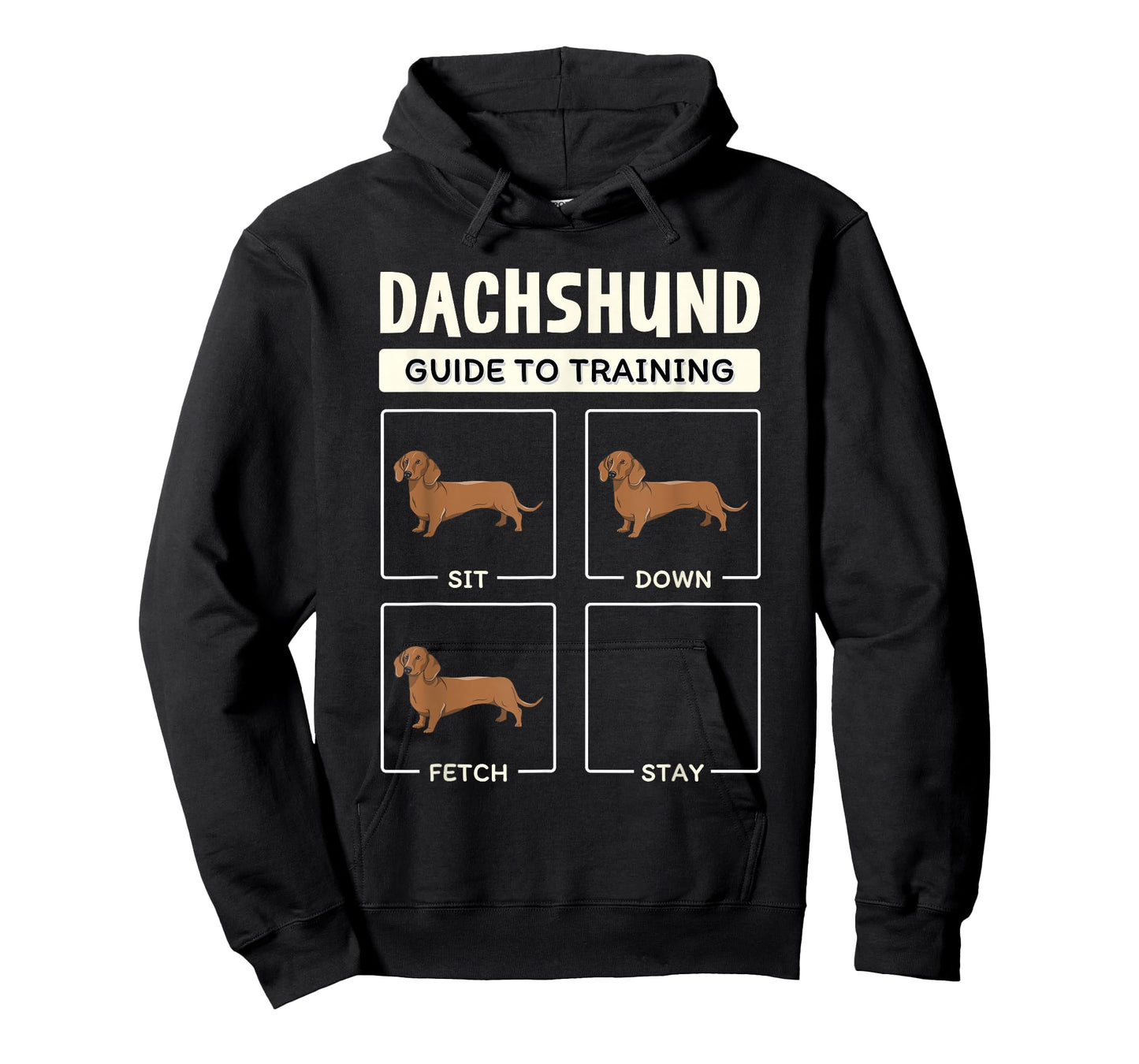 Dachshund Guide to Training Funny Dog Graphic T-Shirt
