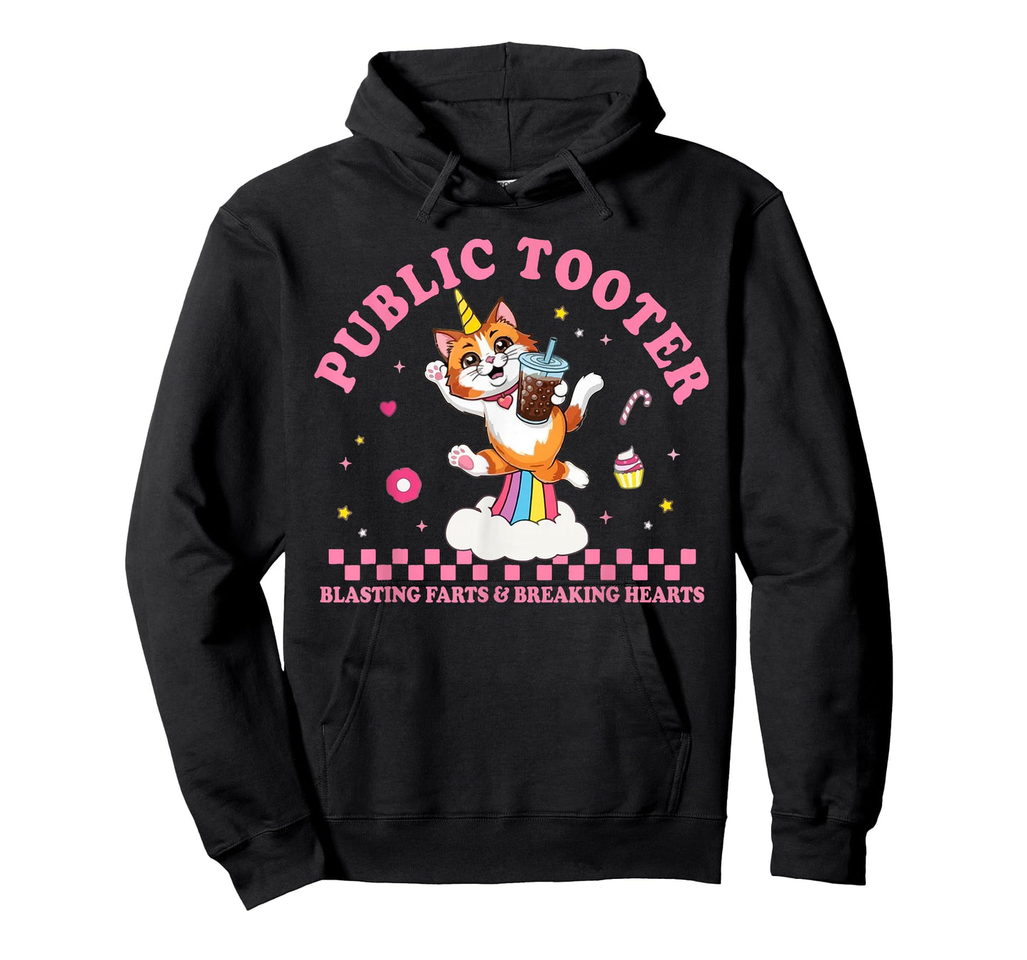 Public Tooter Funny Inappropriate Embarrassing Cat Meme T-Shirt
