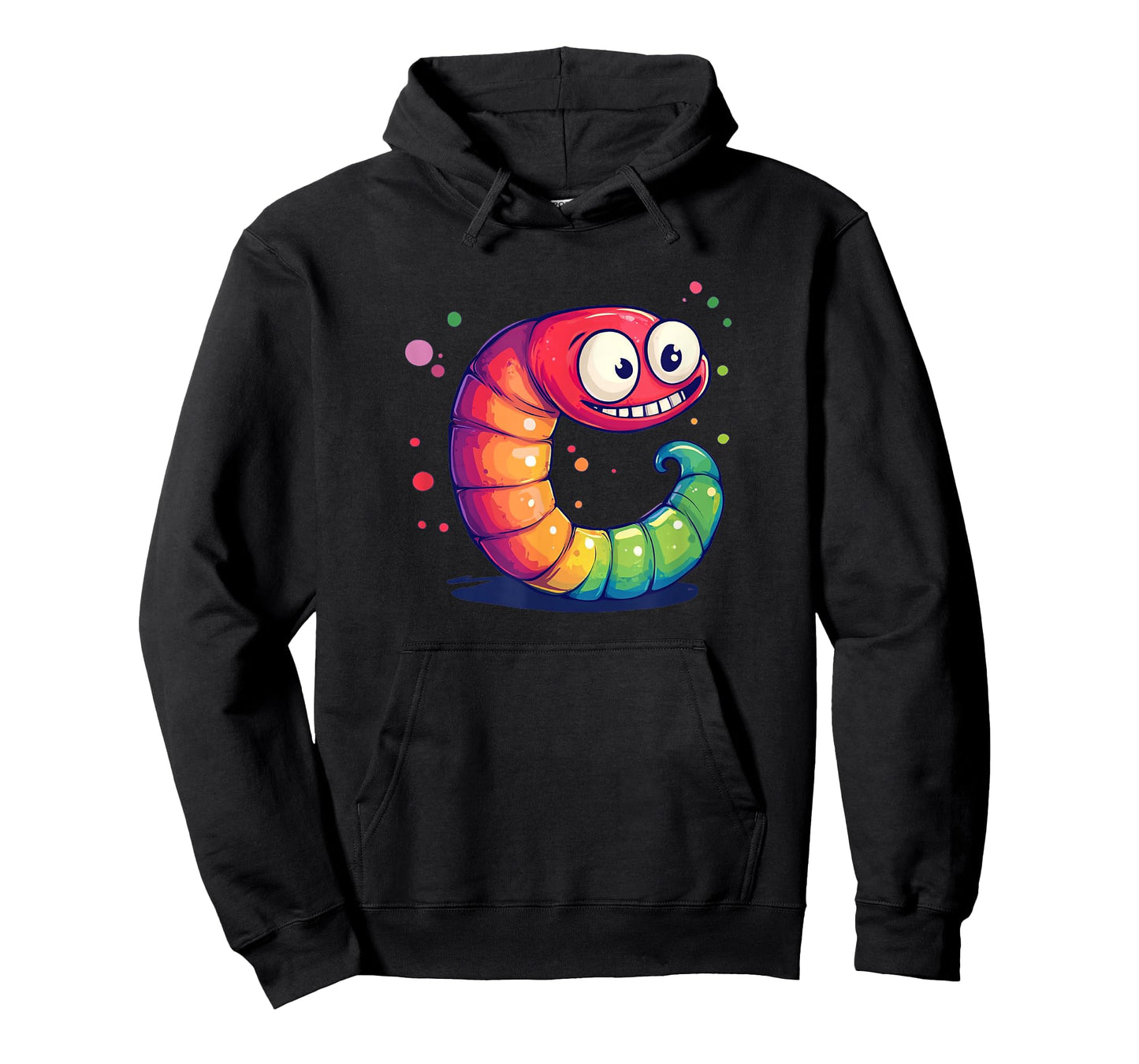 Colorful Worm with Funny Face Costume for Boys and Girls T-Shirt