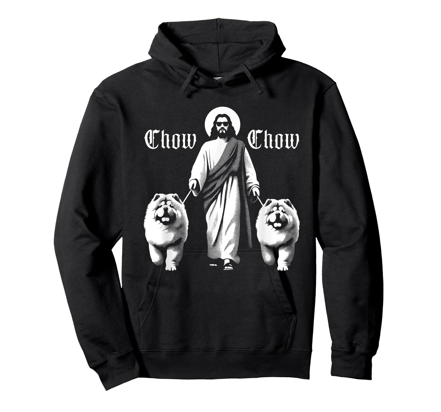 Jesus Chow Chow Dogs - Funny Christian Religious Dog Lover T-Shirt