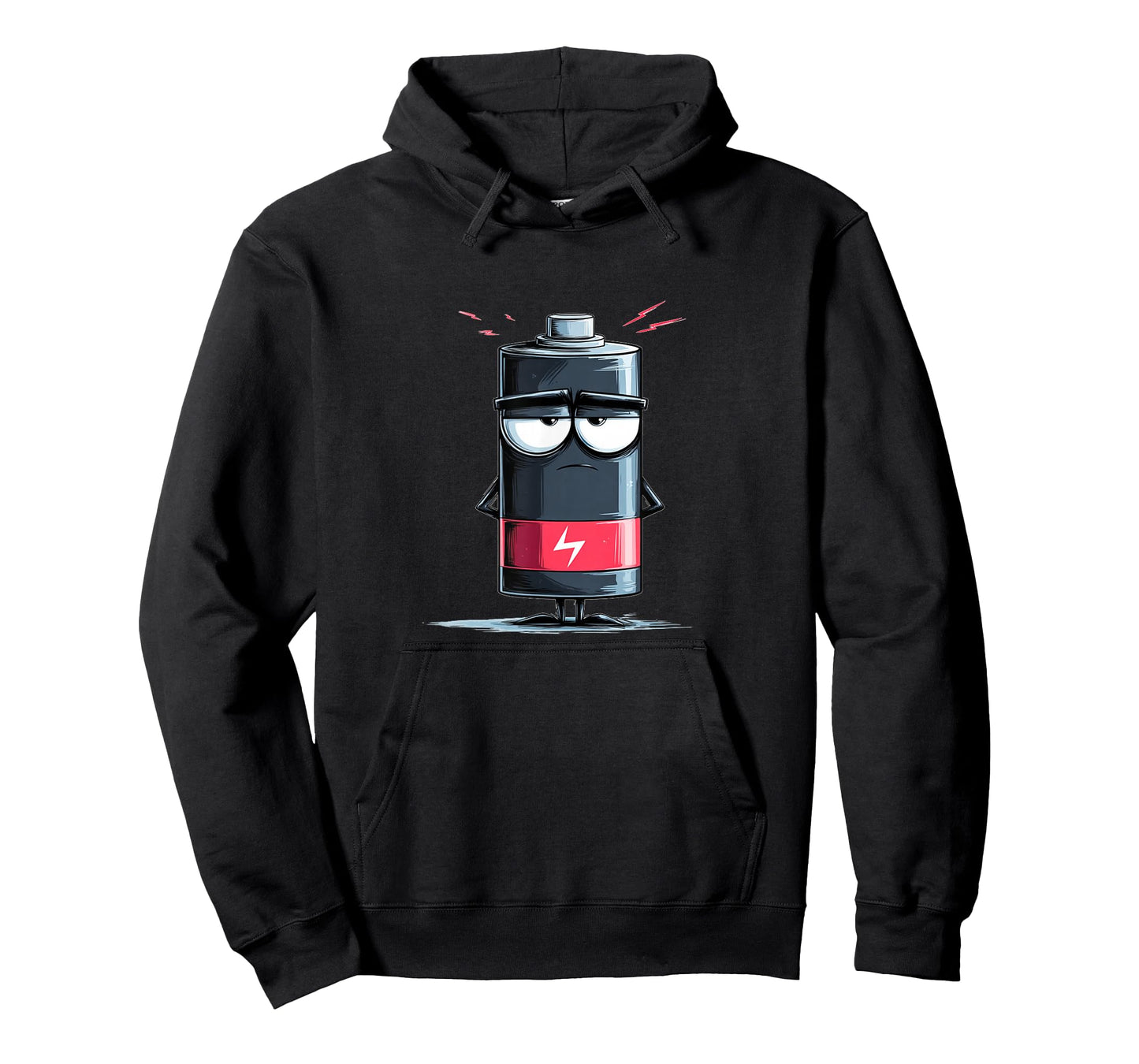 Grumpy Lower Battery Costume for Powerful Boys and Girls T-Shirt