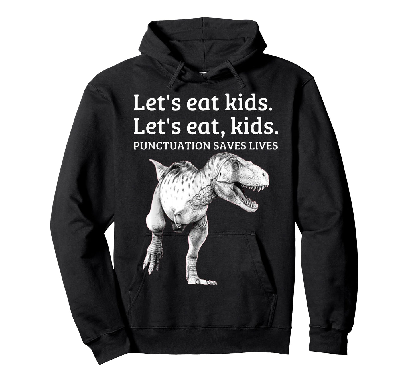 Funny Let's Eat Kids Punctuation Saves Lives Grammar T Shirt T-Shirt