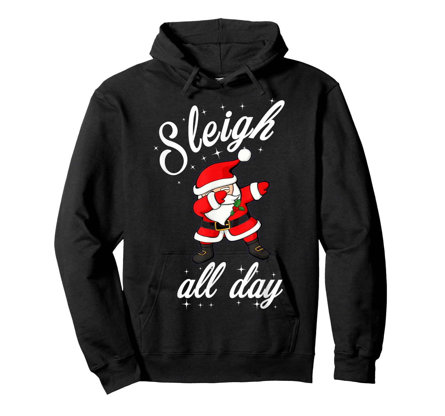 Sleigh All Day Dabbing Santa Funny Christmas Shirt T-Shirt