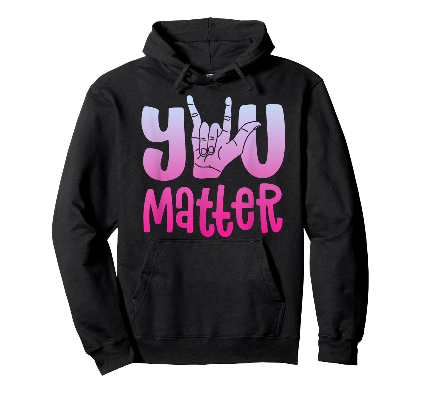 You Matter Shirt Women's Sign Language Shirt Love Deaf ASL T-Shirt