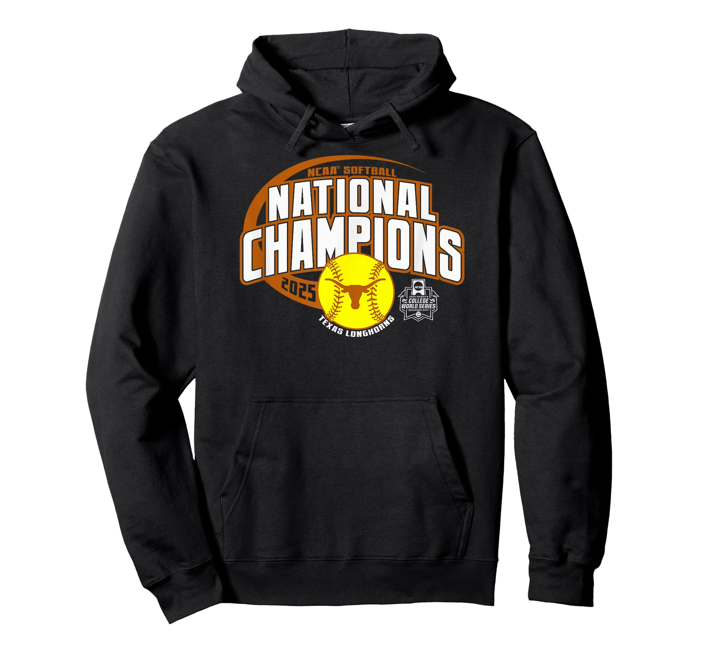 Texas Longhorns Softball National Champs 2025 WCWS Swoop T-Shirt