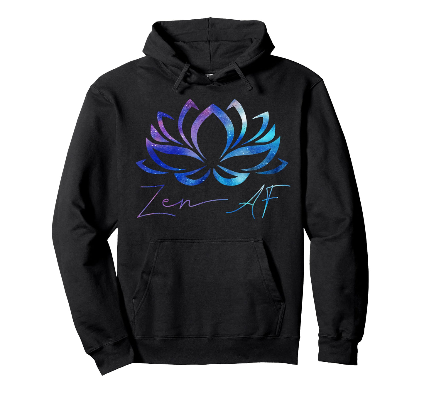 Zen AF Shirt Lotus Flower Funny Gift Yoga Clothes Spiritual T-Shirt