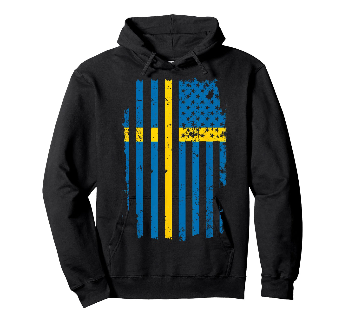 USA Flag American Swedish Sverige Sweden T-Shirt