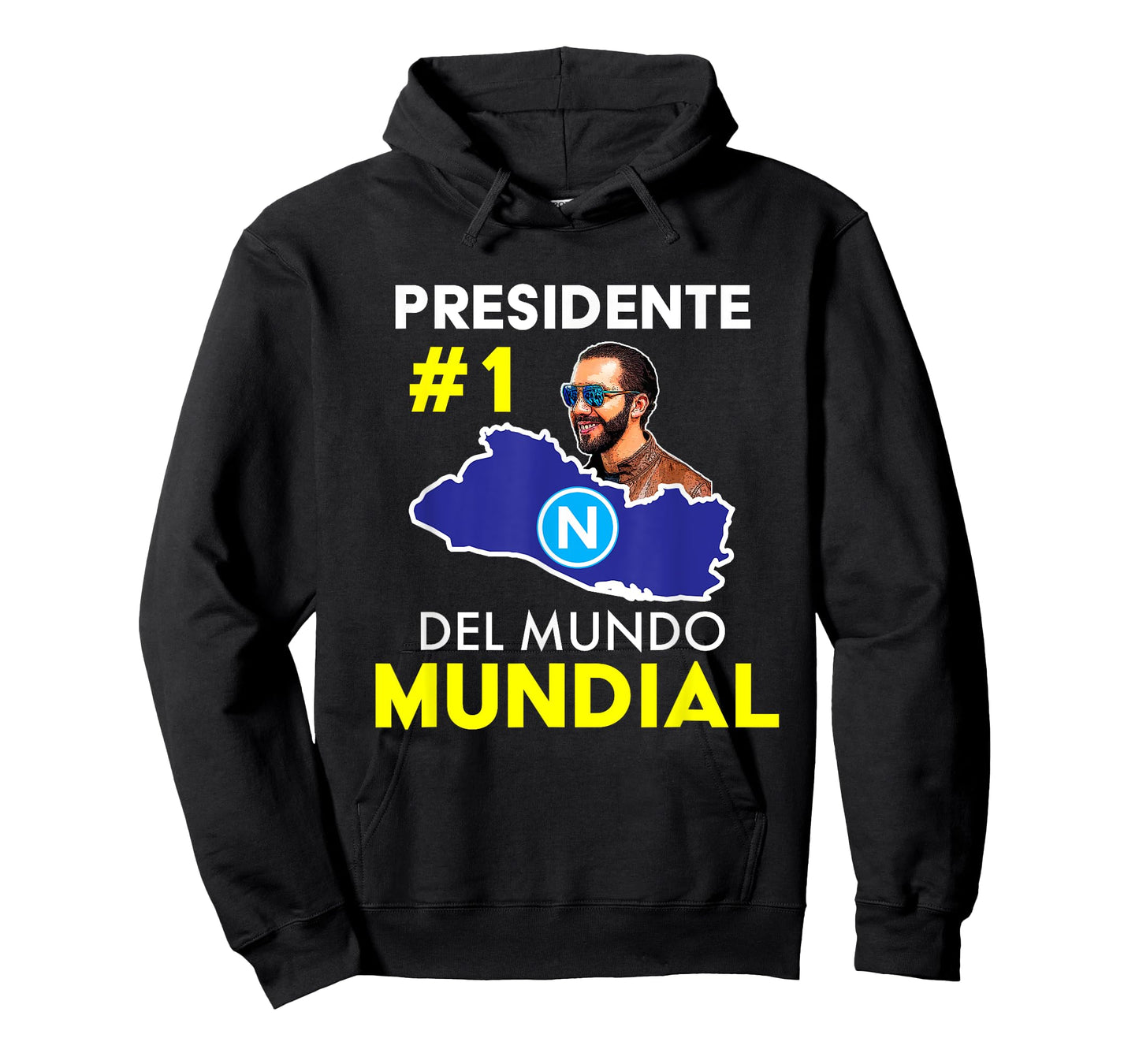Presidente # 1 del Mundo Mundial, Nayib Bukele, El Salvador T-Shirt