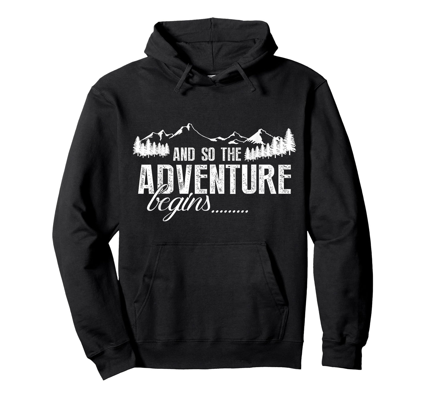 And So The Adventure Begins Camping Road Trip T-Shirt T-Shirt
