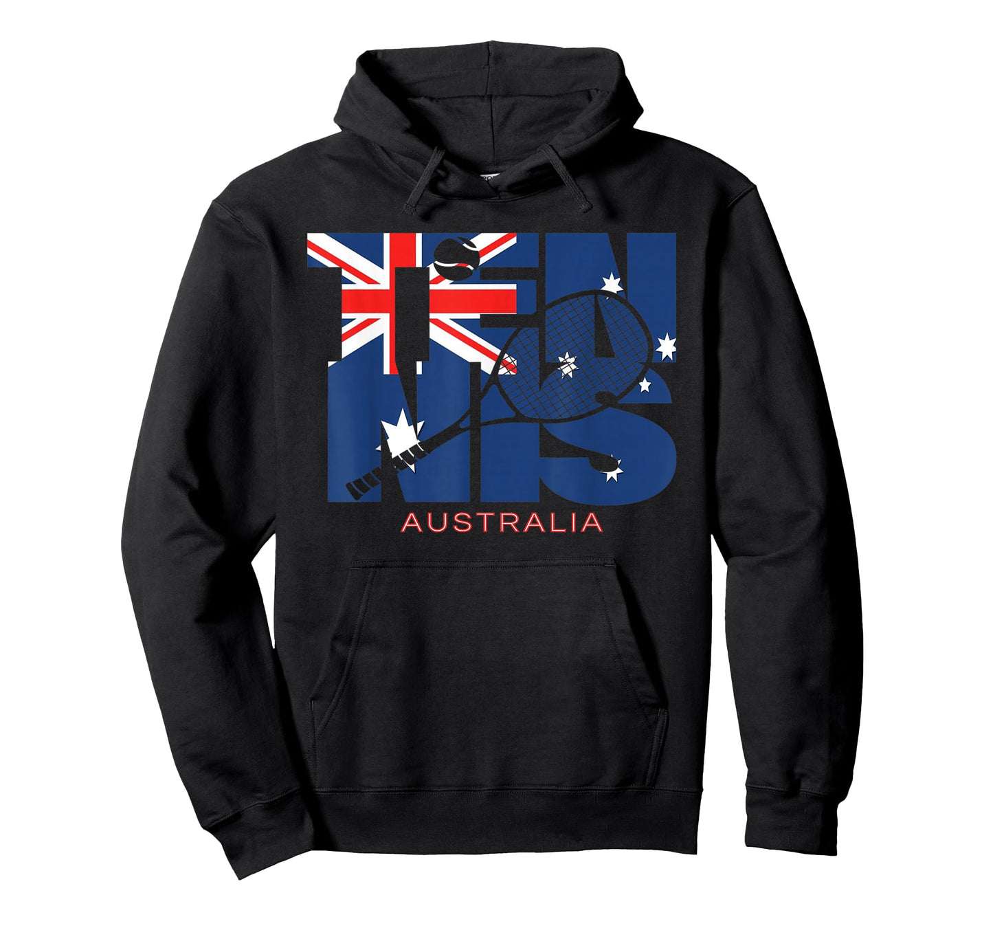 Australia Tennis Player Fan Australian Flag Aussie Heritage T-Shirt
