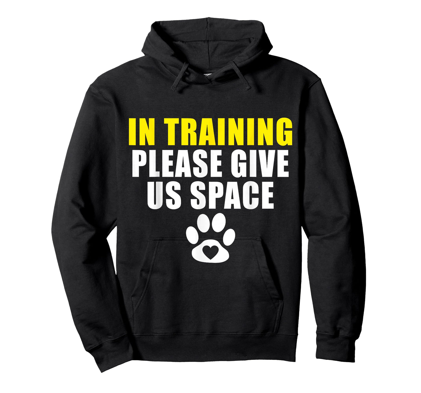 In Training Please Give Us Space Dog Training Dog Trainer T-Shirt