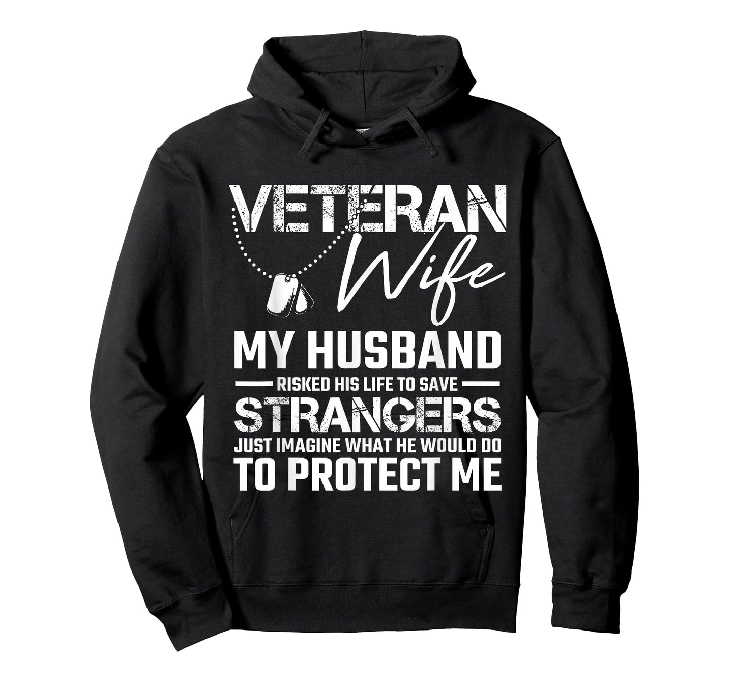 Veteran Wife Army Husband Soldier Saying Cool Military Gift T-Shirt