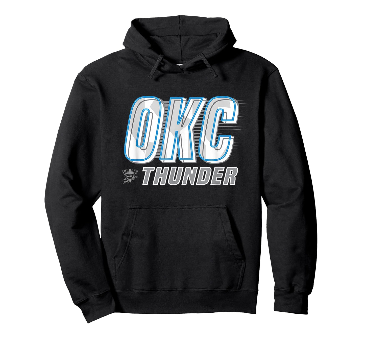 NBA Oklahoma City Thunder Type Stack Logo T-Shirt