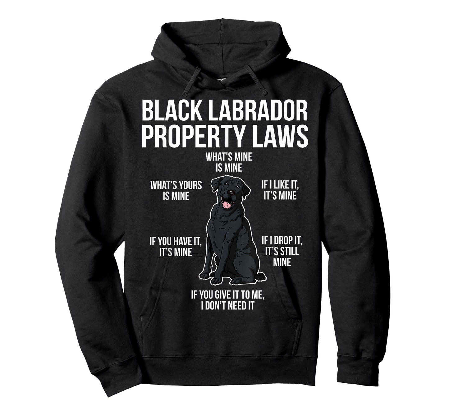Funny Black Labrador Owner Black Lab Lover T-Shirt