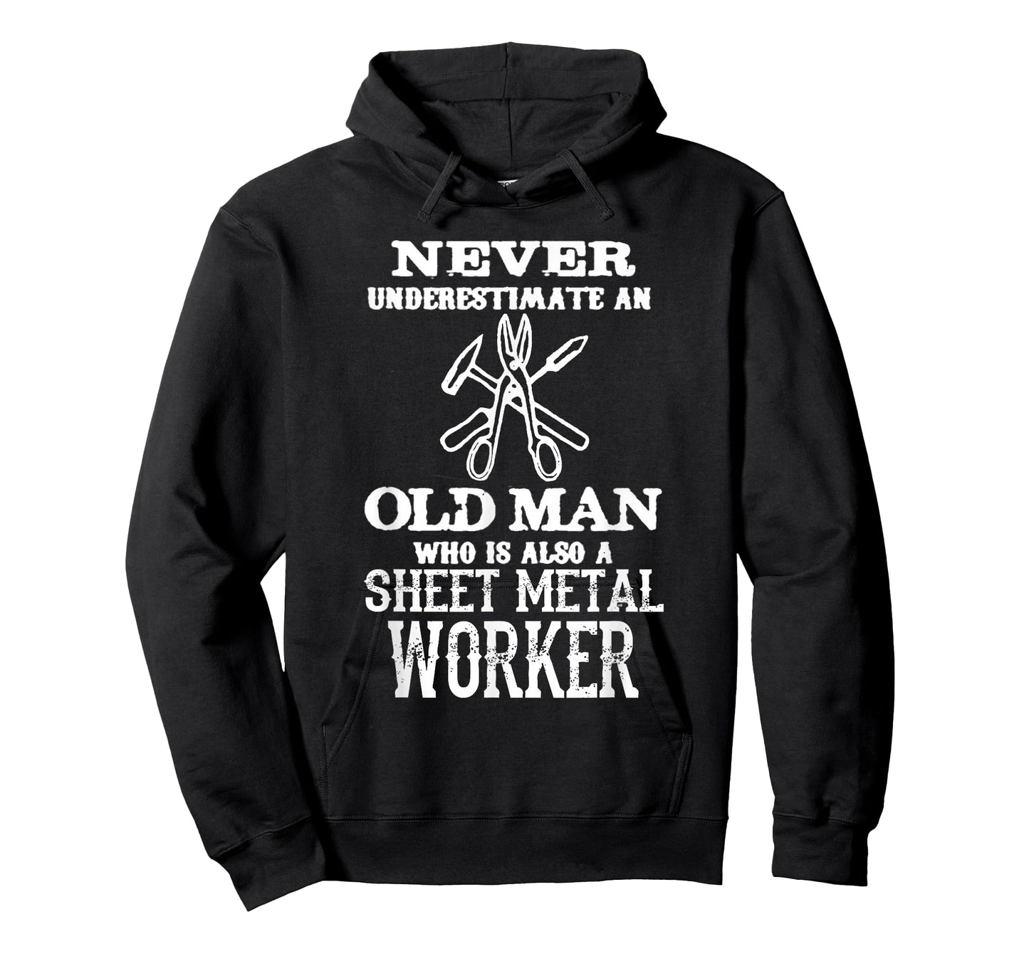Old Man Union Sheet Metal Worker Proud Union Worker T-Shirt