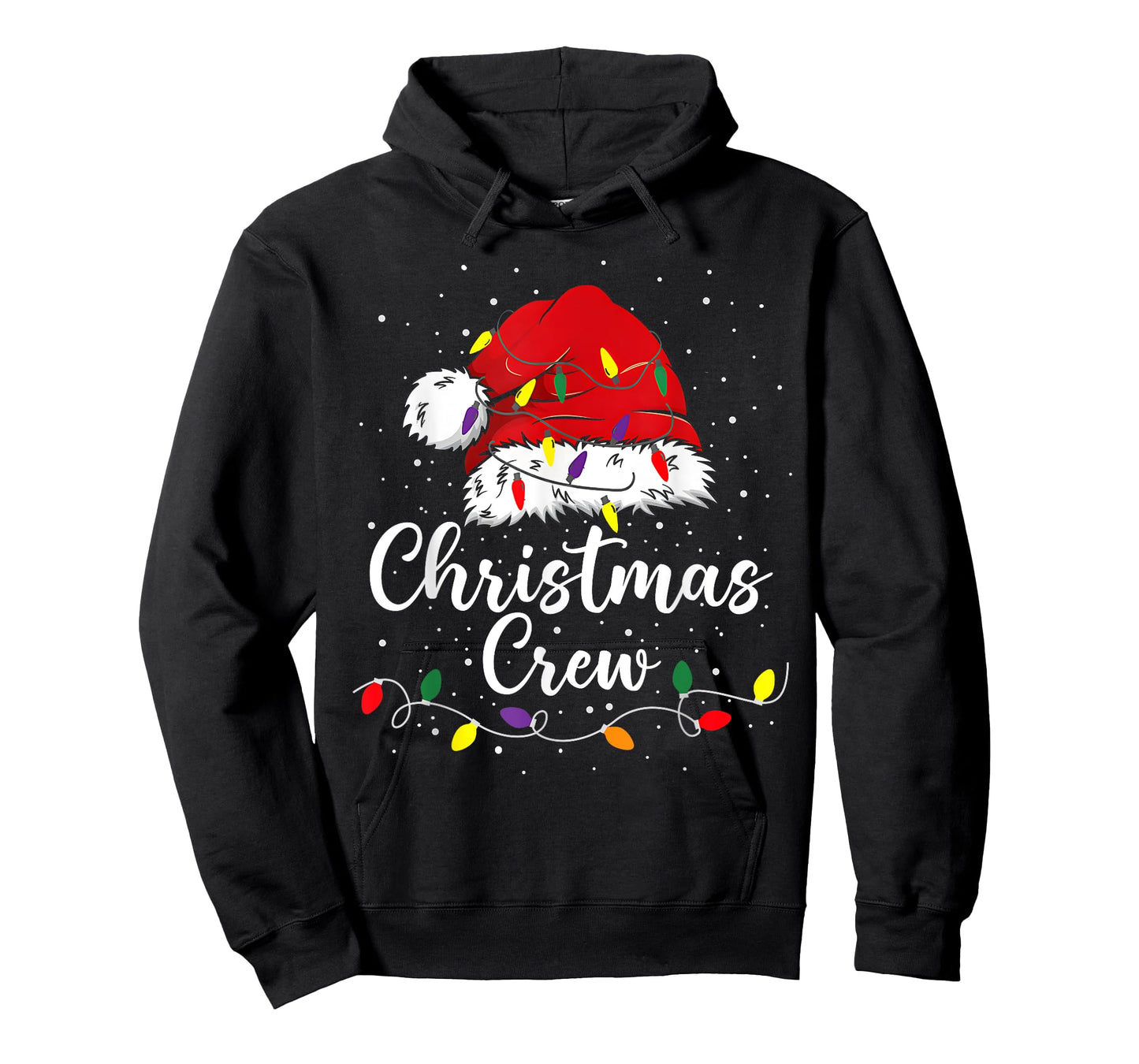 Christmas Crew Family Group Matching Christmas Pajama Party T-Shirt