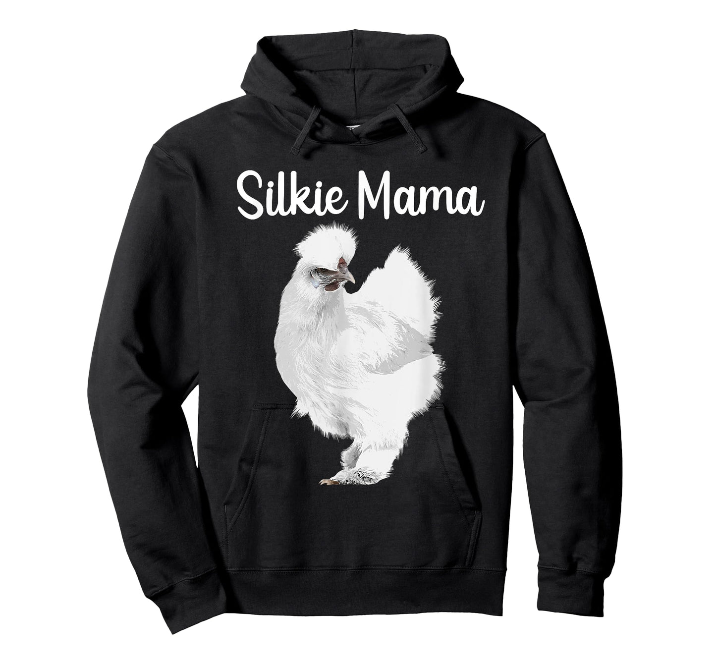 Funny Silkie Mama Design For Mom Women Silkie Chicken Lover T-Shirt