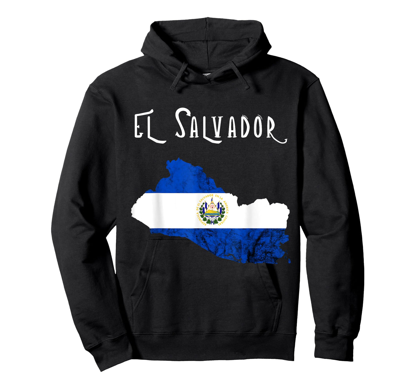 El Salvador Republica De El Salvador Map Salvadorian T-Shirt