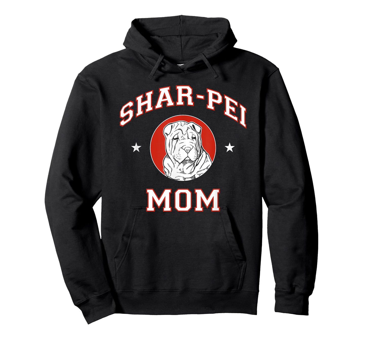 Shar-Pei Mom Dog Mother T-Shirt for Men Women Girls Kids