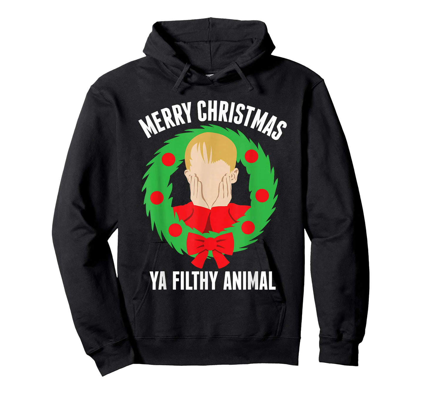 Home Alone Merry Christmas Ya Filthy Animal Ugly Sweater T-Shirt