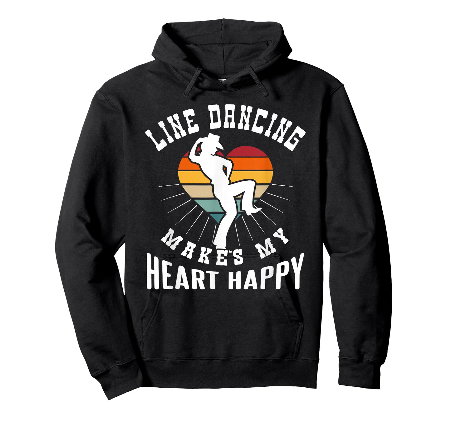 Line Dancing Makes My Heart Happy T-Shirt