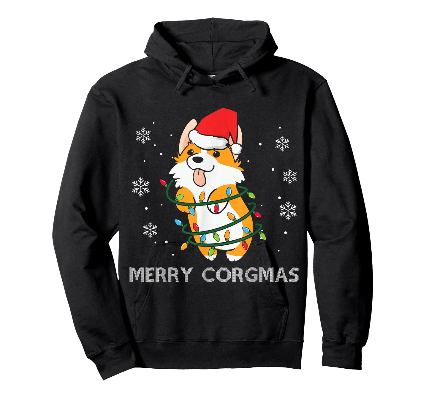 Merry Corgmas Xmas Pajamas Corgi Christmas Nerdy Dog Gifts Men Women T-Shirt