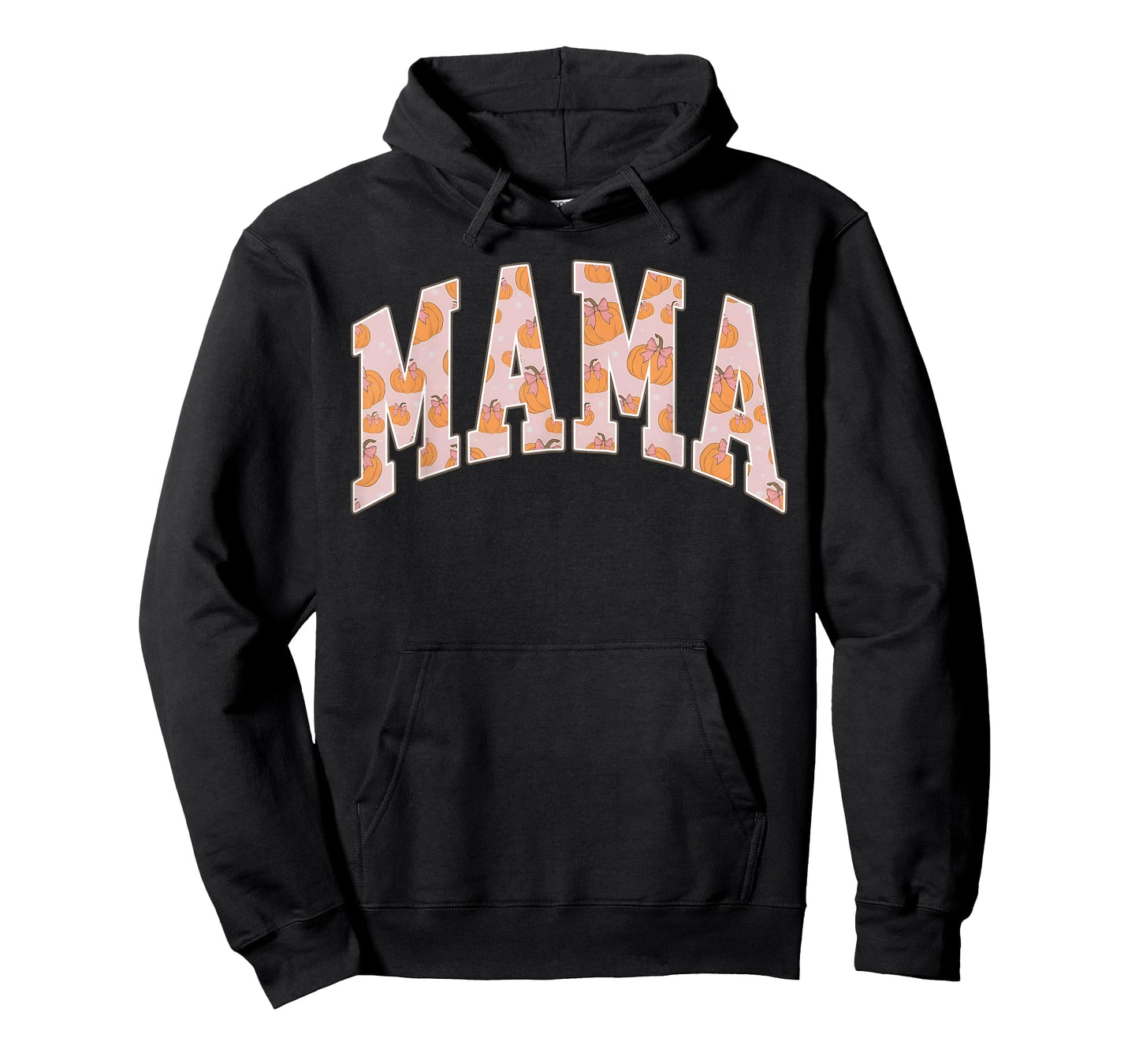 Mama Pumpkin Season Autumn Fall Y'all Leaves Thanksgiving T-Shirt