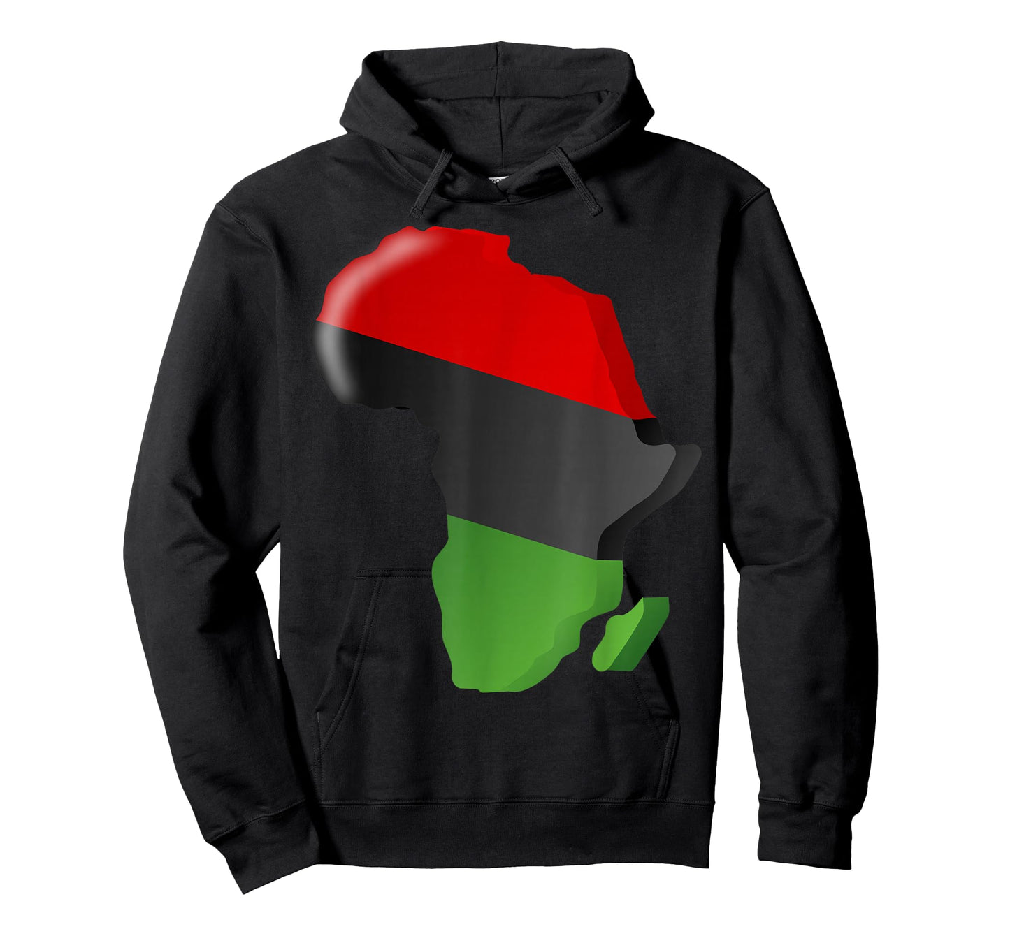 Pan African T-Shirt Unia Flag Map Continent T-Shirt