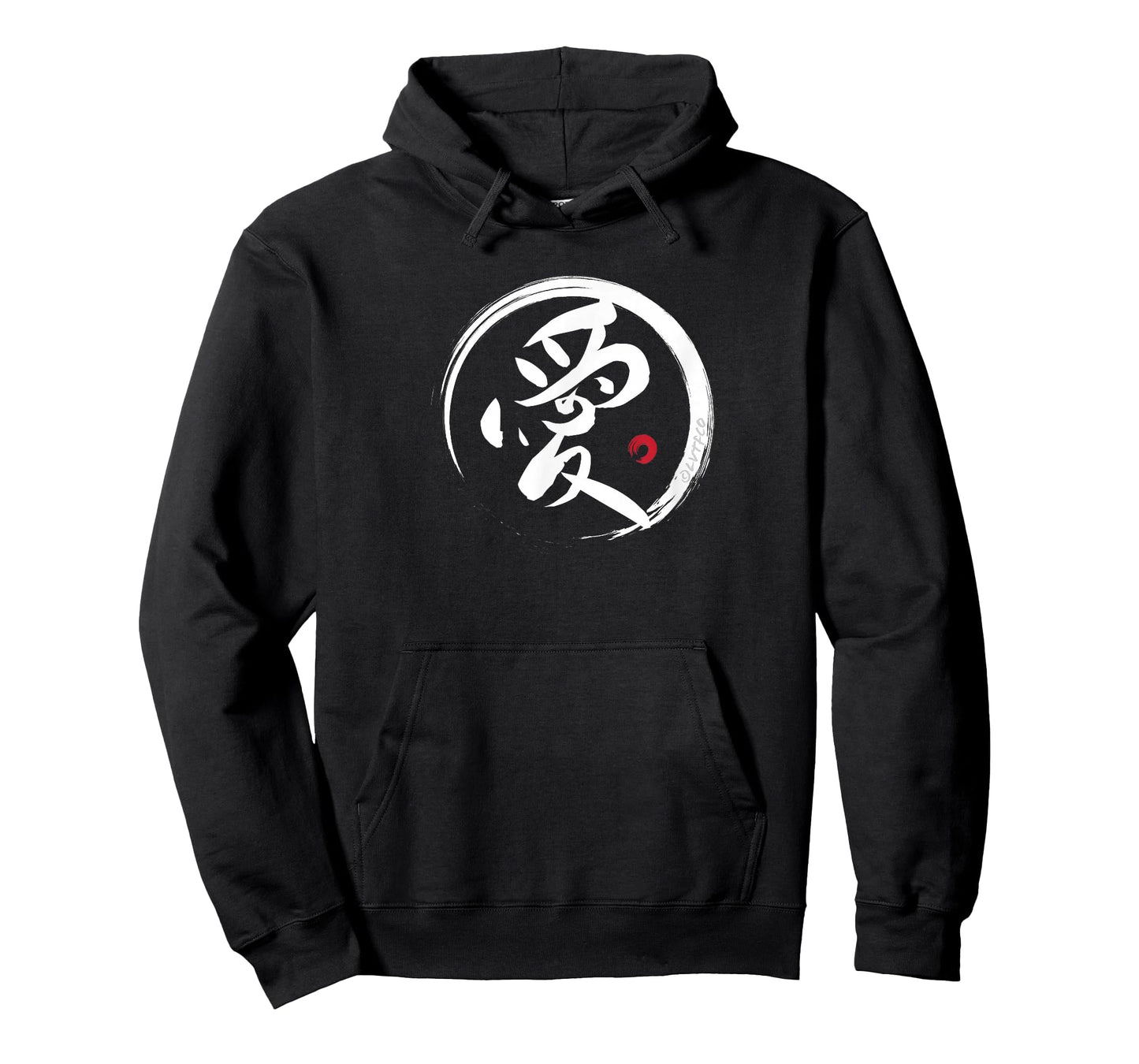 "LOVE" Japanese Brush Writing Kanji Word T-Shirt