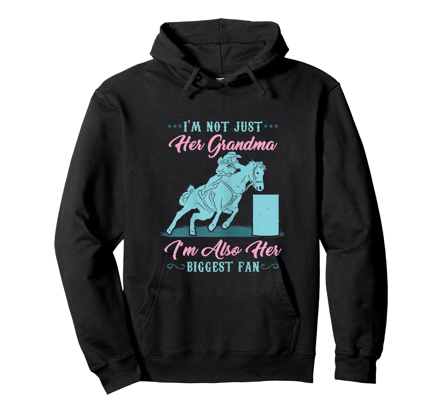 Womens Barrel Racing I Equestrian Horse Grandma T-Shirt