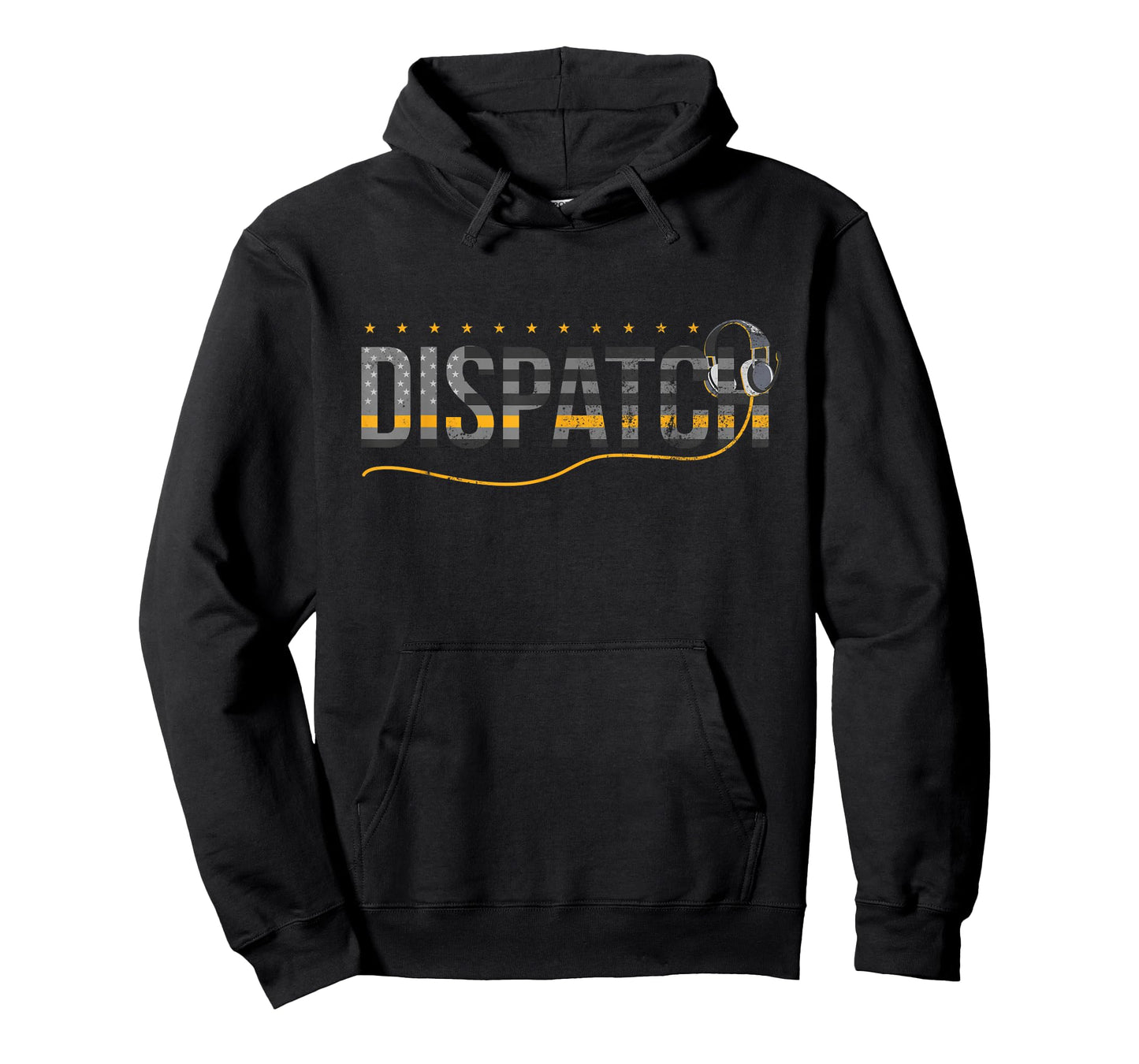 Fire I EMS I Police or Thin Yellow Line for 911 Dispatcher T-Shirt Small