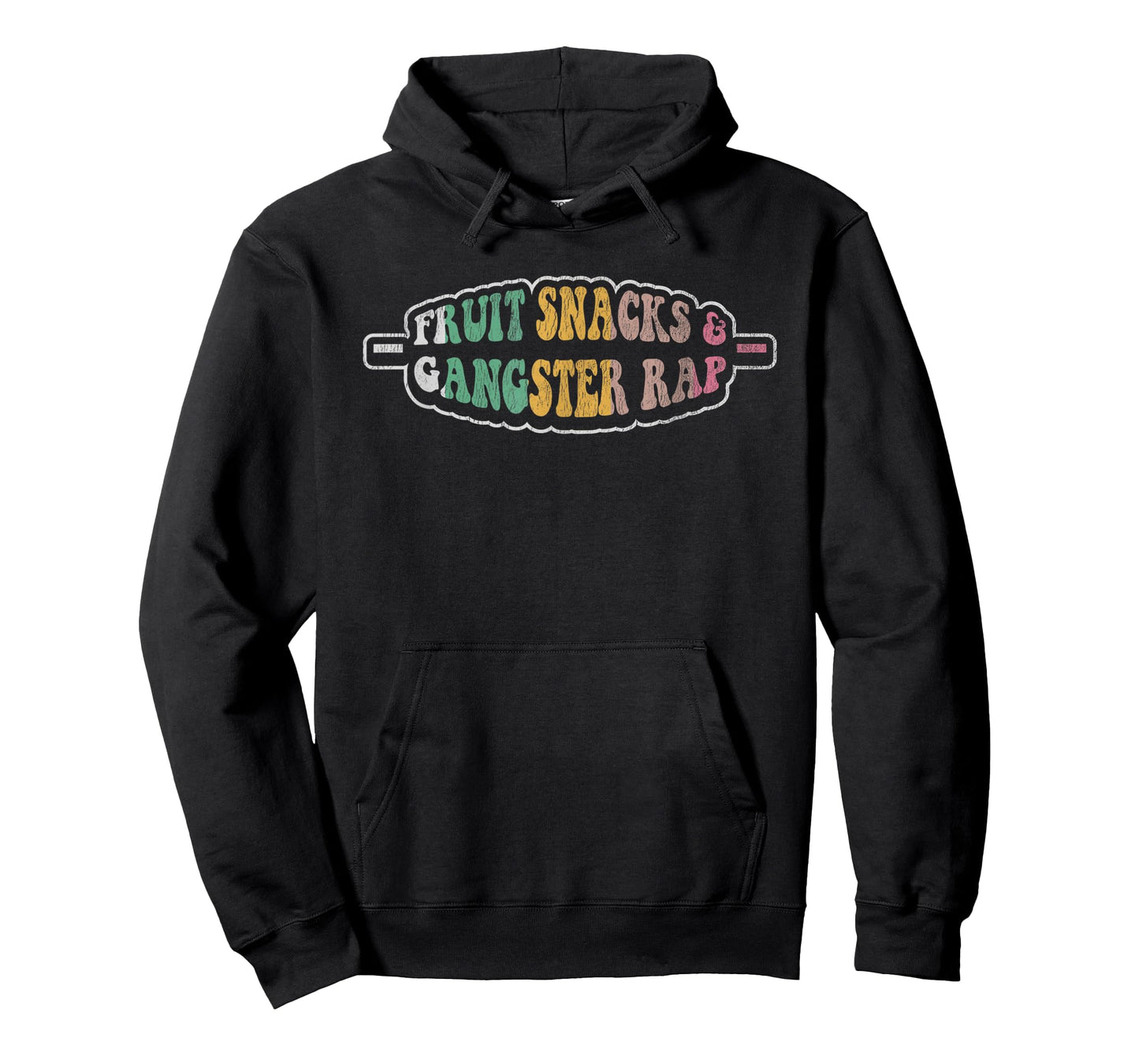 Fruit Snacks and Gangster Rap Statement T-Shirt