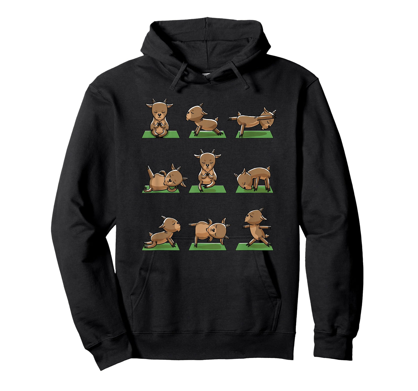 Yoga Goats Pose Funny Meditation Exercise Animal Lover Gift T-Shirt