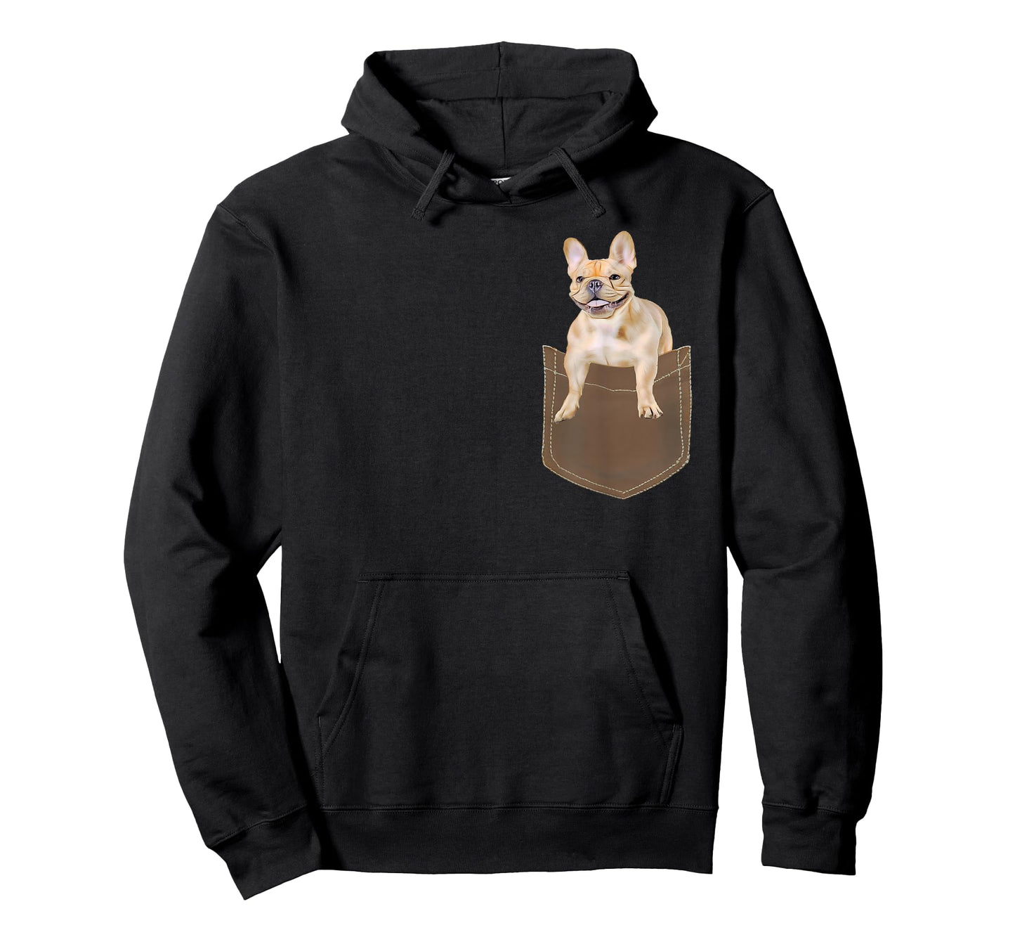 French Bulldog Pocket Shirt Cute Frenchie Dog Men Women Kids T-Shirt