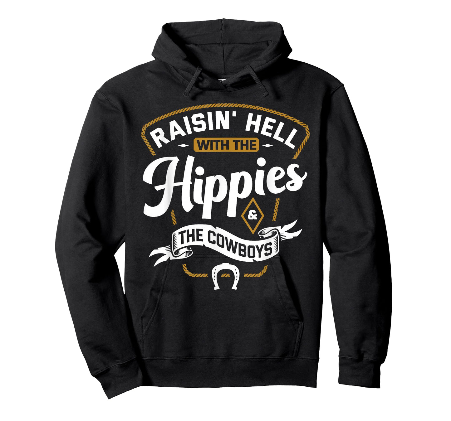 Raisin' Hell With The Hippies & The Cowboys T-Shirt