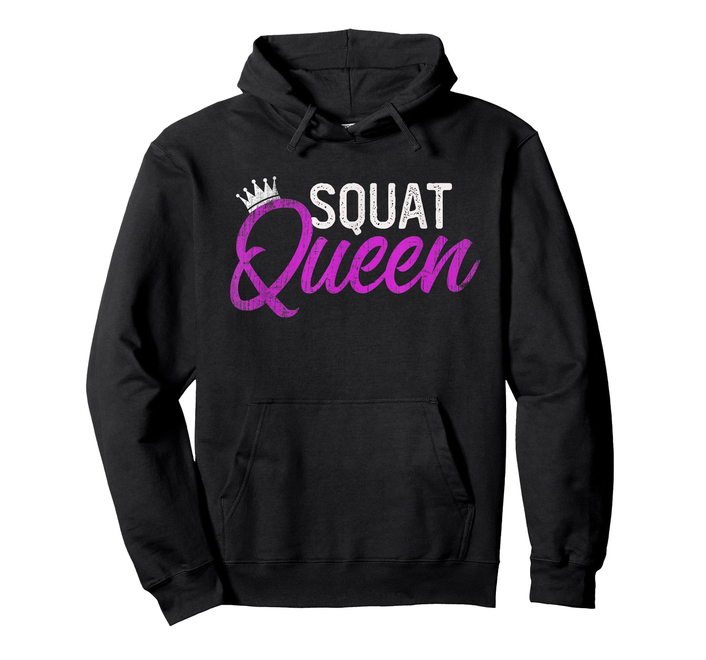 Funny SQUAT QUEEN Personal Trainer Fitness Girl Coach Gym T-Shirt