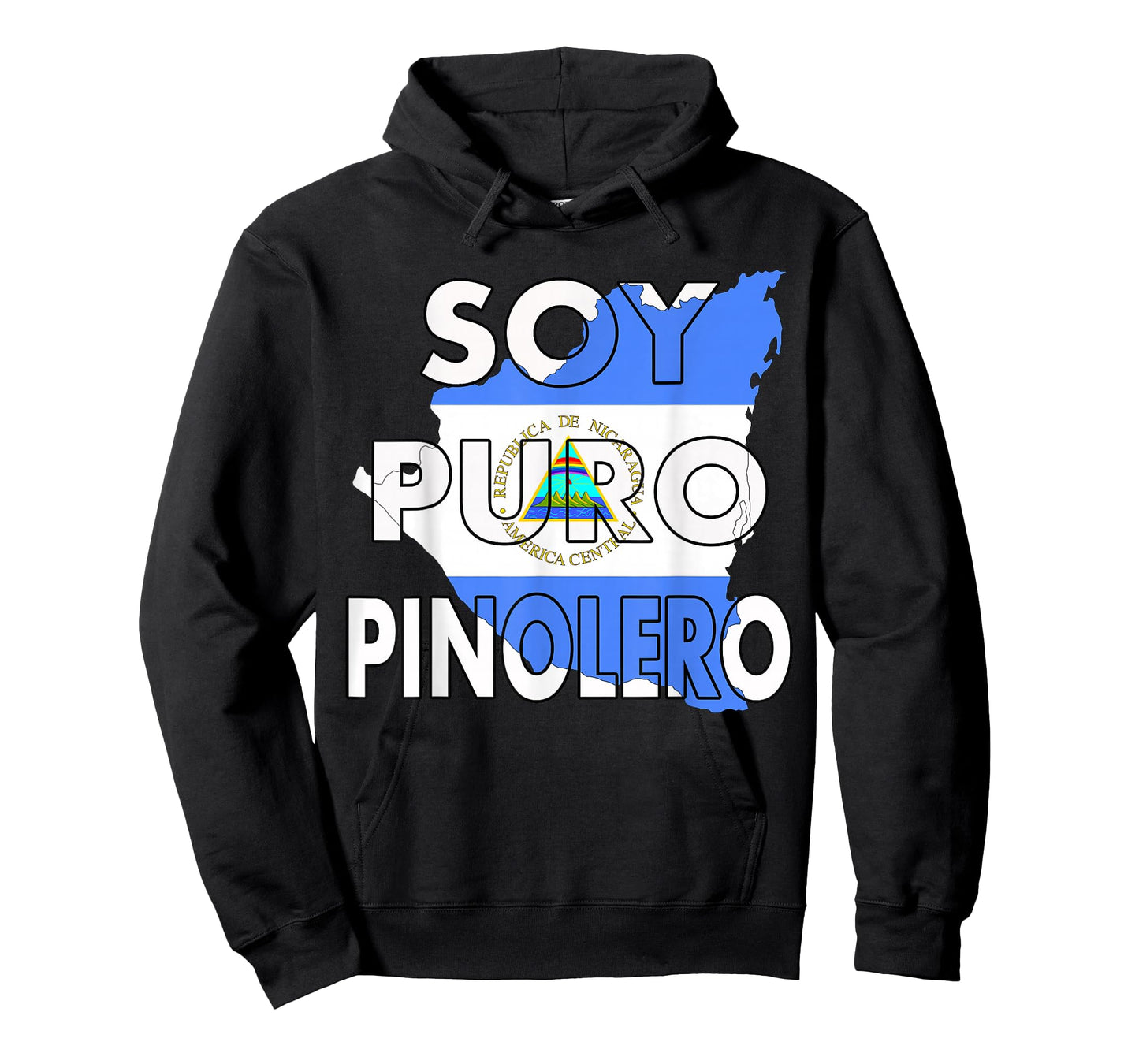 Playera Nicaragüense Puro Pinolero Nicaragua T-Shirt