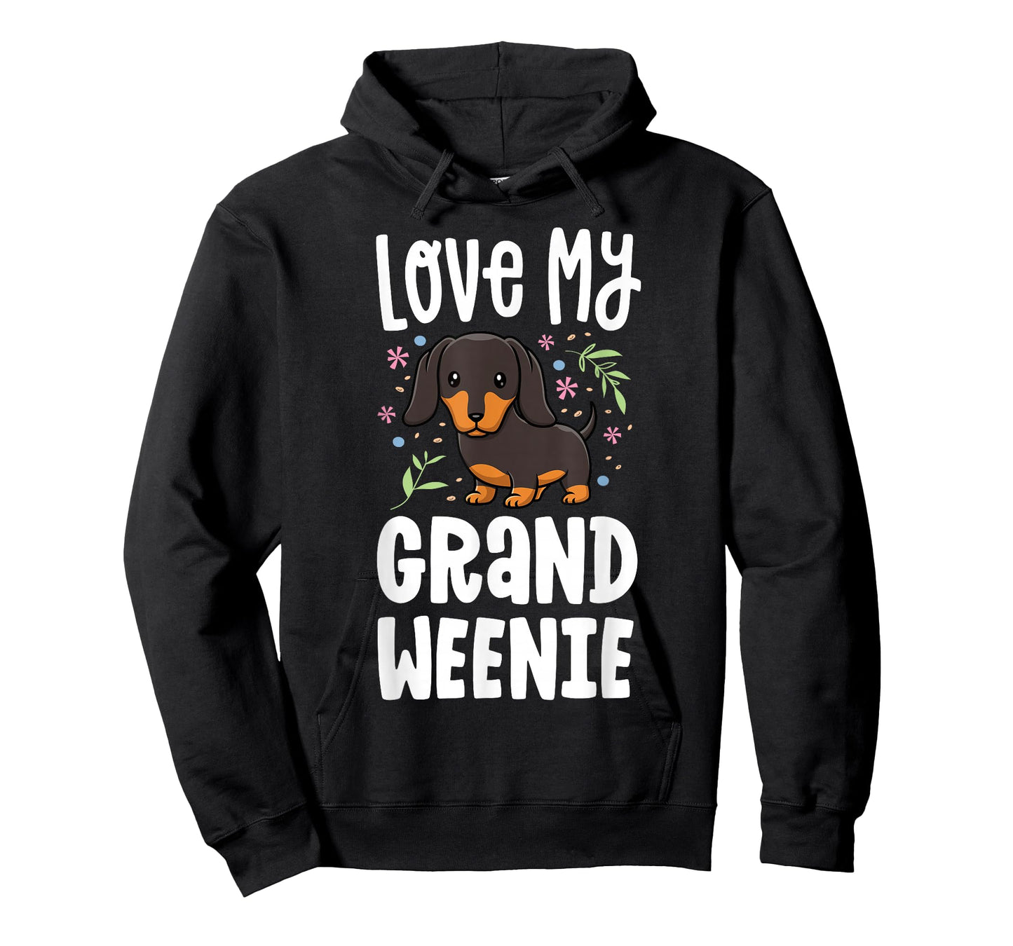 Love My Grand Weenie Dachshund Granddog Grandma Grandpa T-Shirt