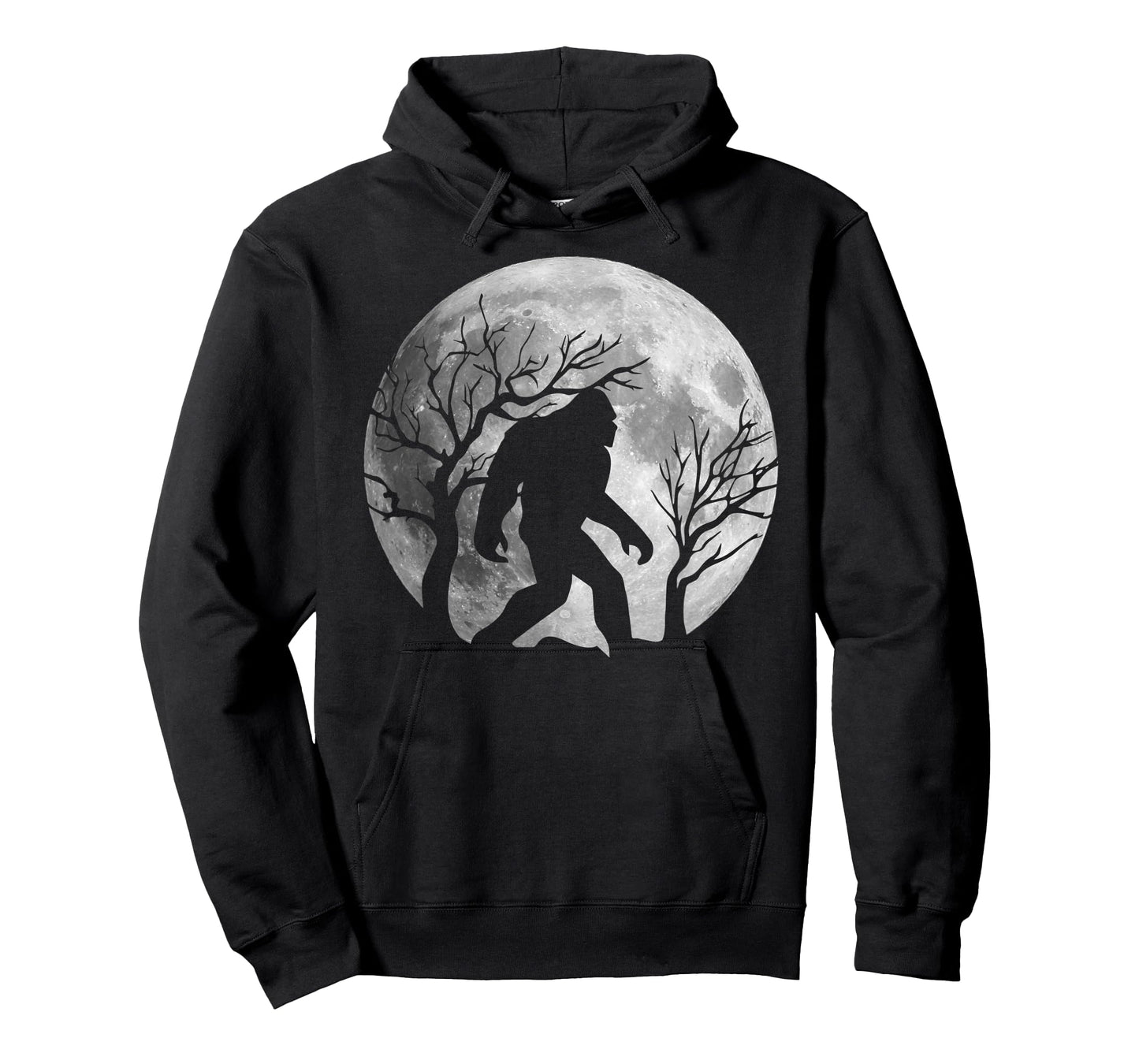 Bigfoot Halloween Sasquatch Full moon Yeti Funny T-Shirt