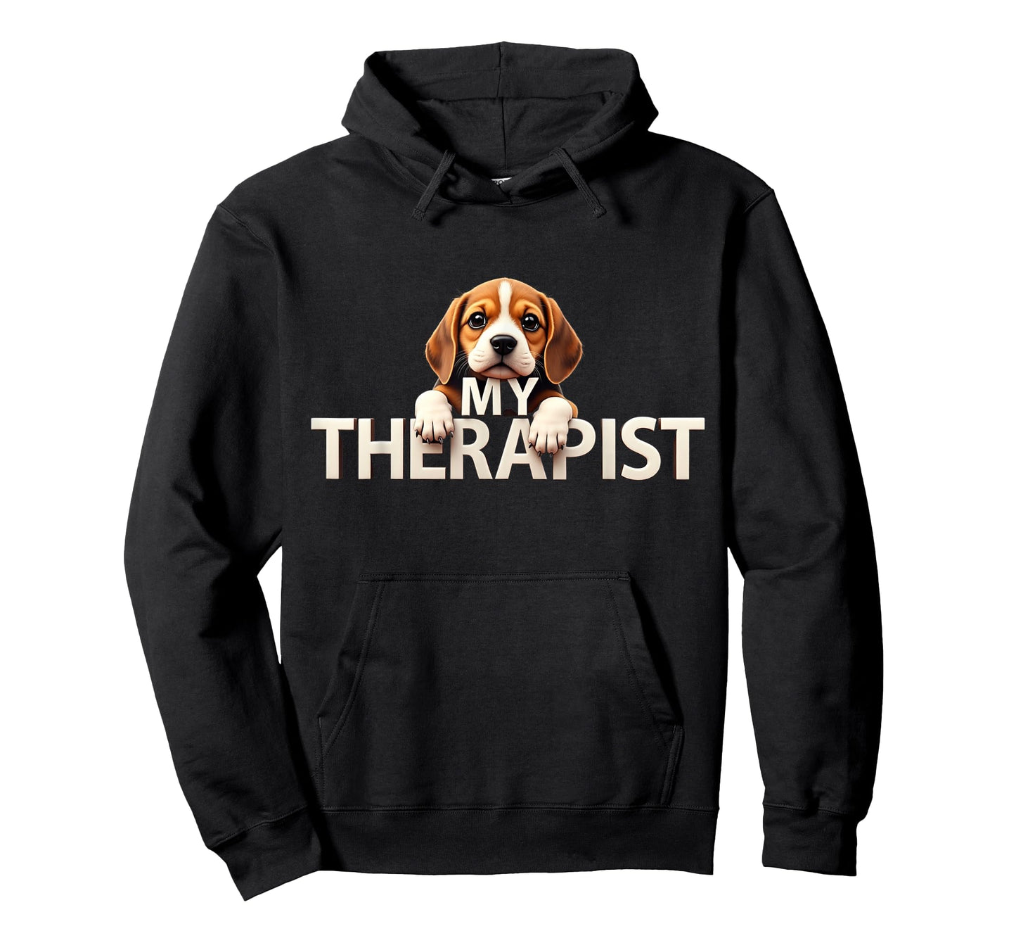 Funny Beags Puppy My Therapist Beagle Dog T-Shirt