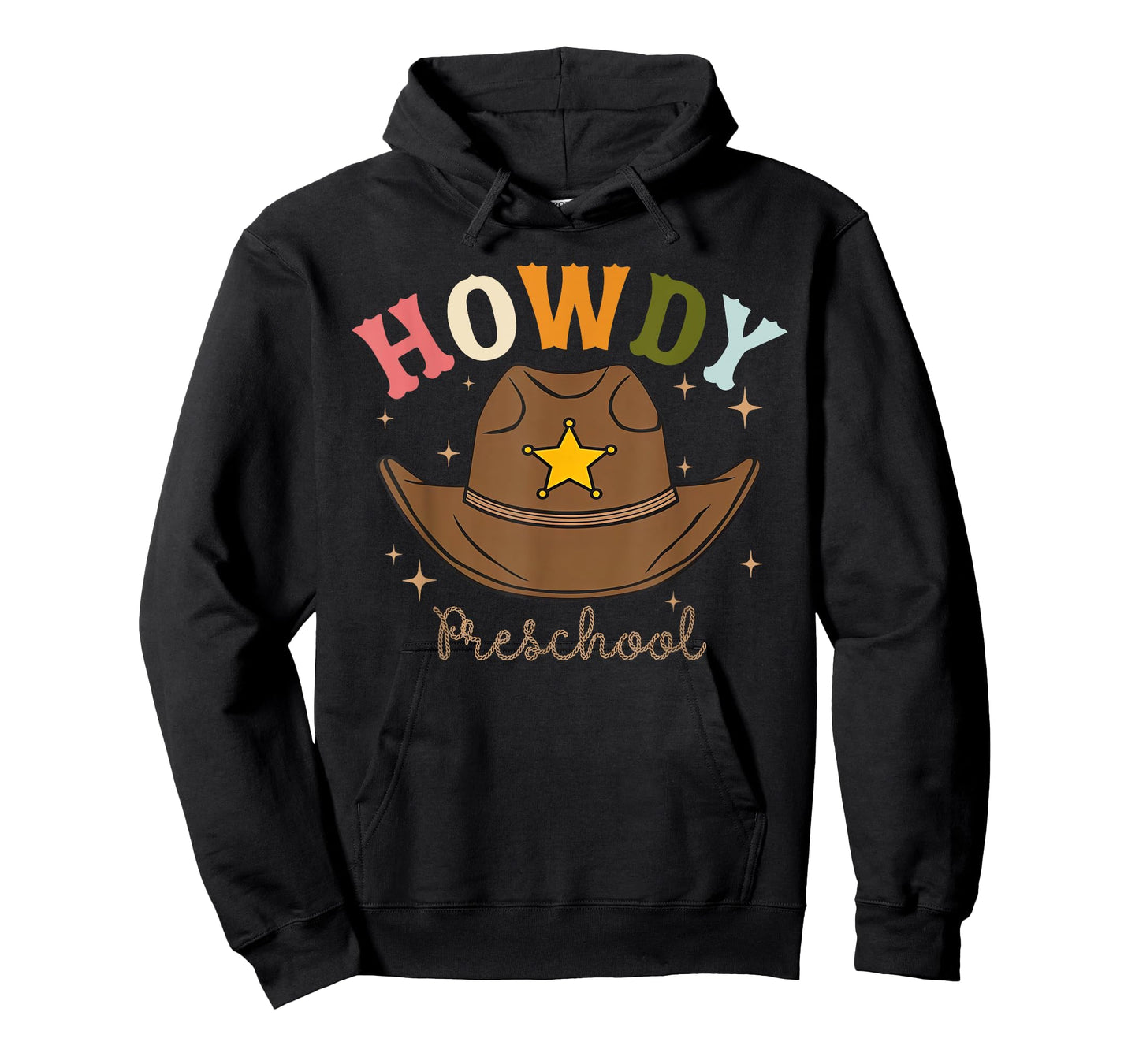Preschool Teacher Rodeo Country Western Howdy Preschool T-Shirt for Men Women