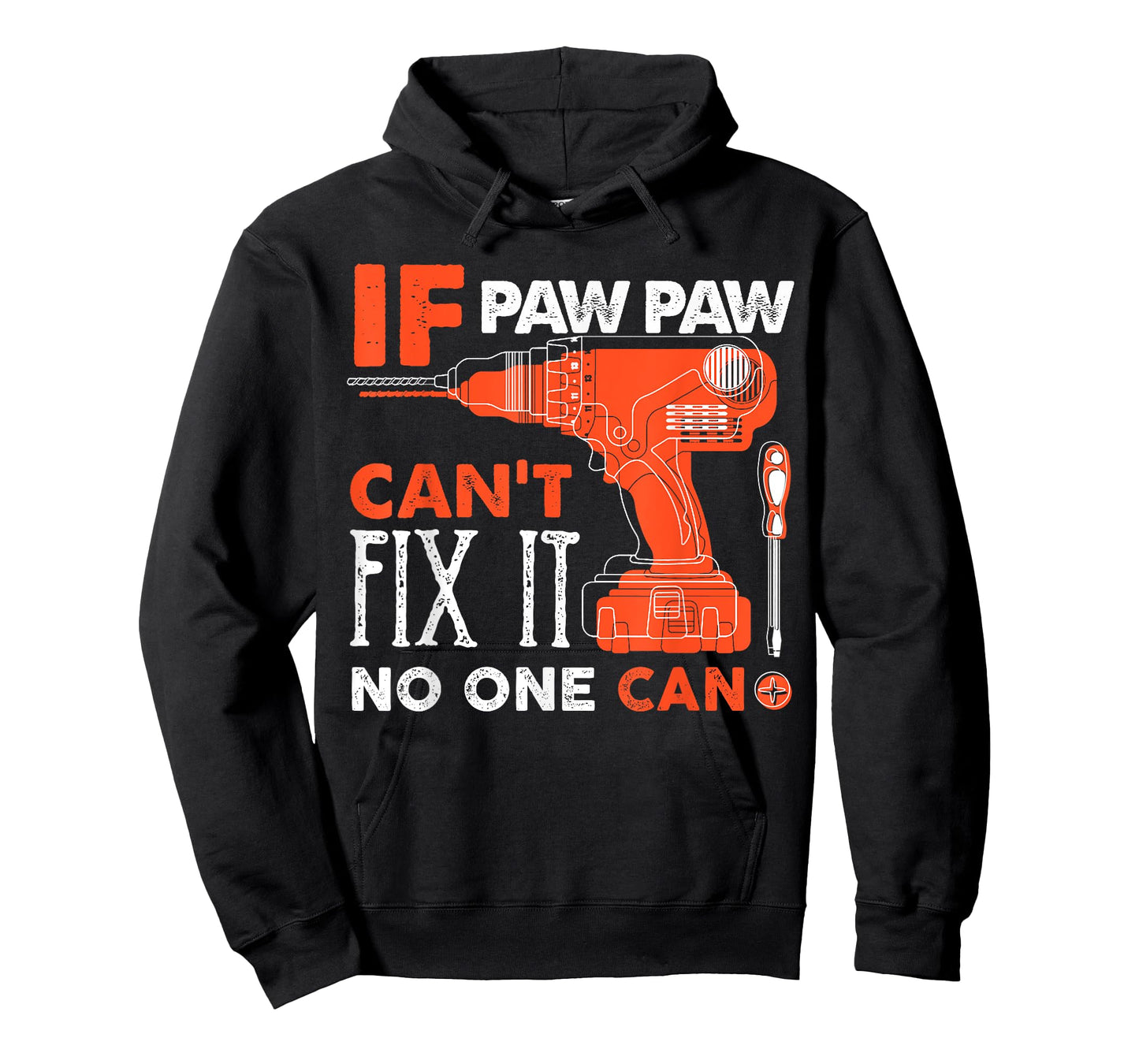 If Paw Paw Cant Fix No One Can Funny Mechanic Grandpa T-Shirt