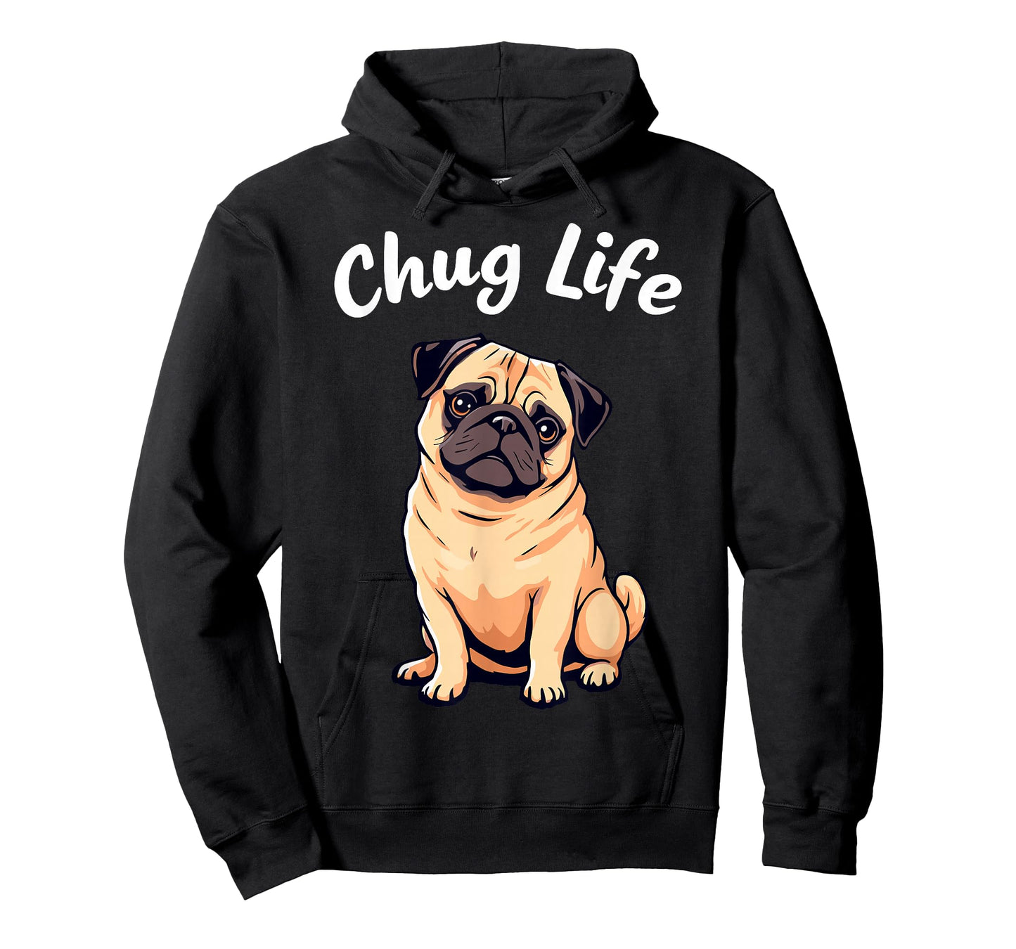 Chug Life Cute Pug Puppy Dogs Parents Funny Pug Joke T-Shirt