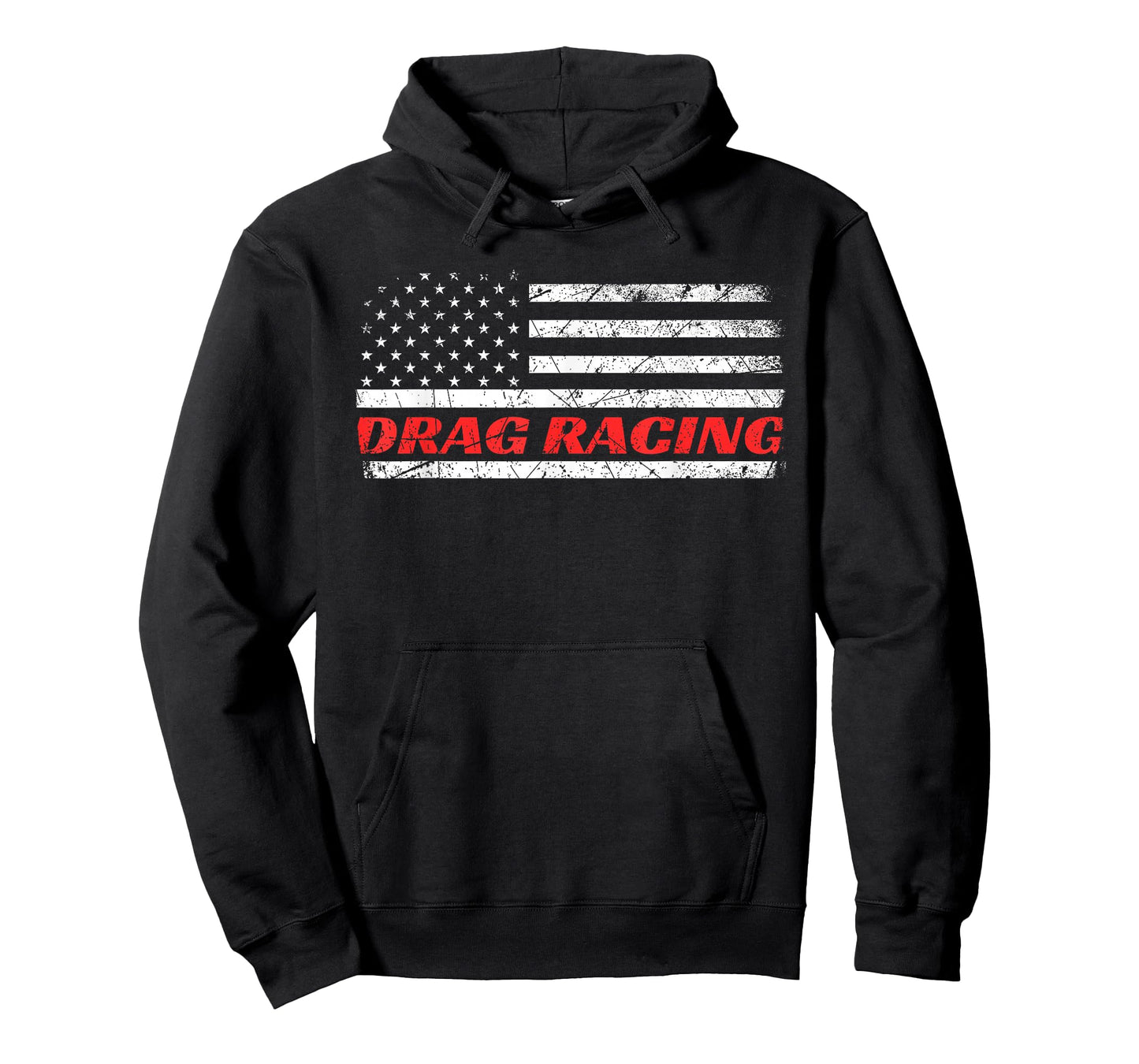 Drag Racing Patriotic American Drag Racer Apparel Design T-Shirt
