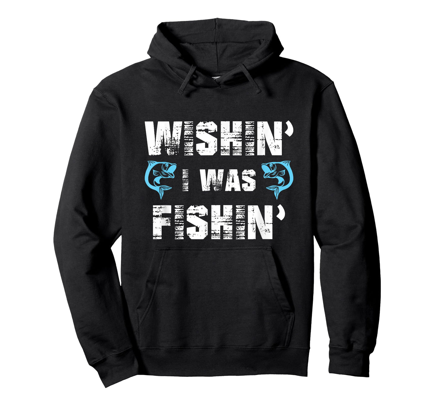 Wishin' I Was Fishin' Tshirt Men Women Funny Fishing Tshirt T-Shirt