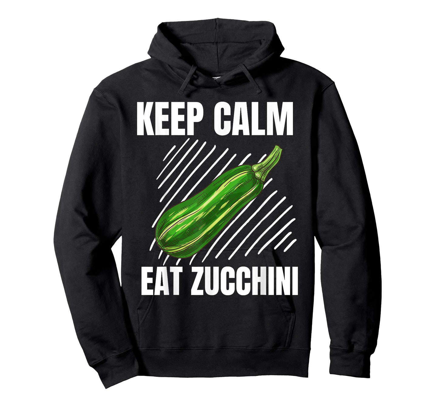Keep Calm Eat Zucchini Vintage Grunge Zucchini Lover T-Shirt