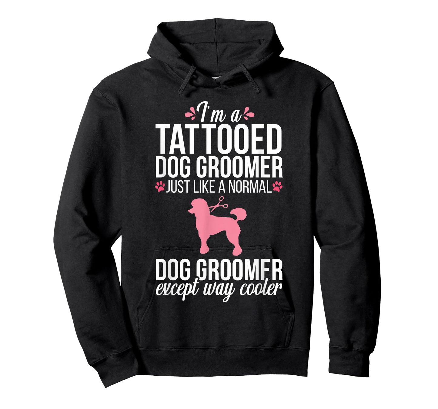 Dog Groomer Funny Tattooed Pet Grooming Puppy Care Tee T-Shirt