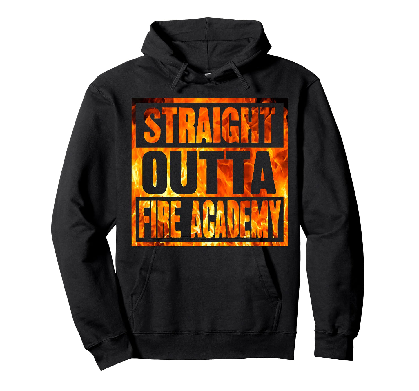 Fireman Firefighter Straight Outta Fire Academy Graduation T-Shirt